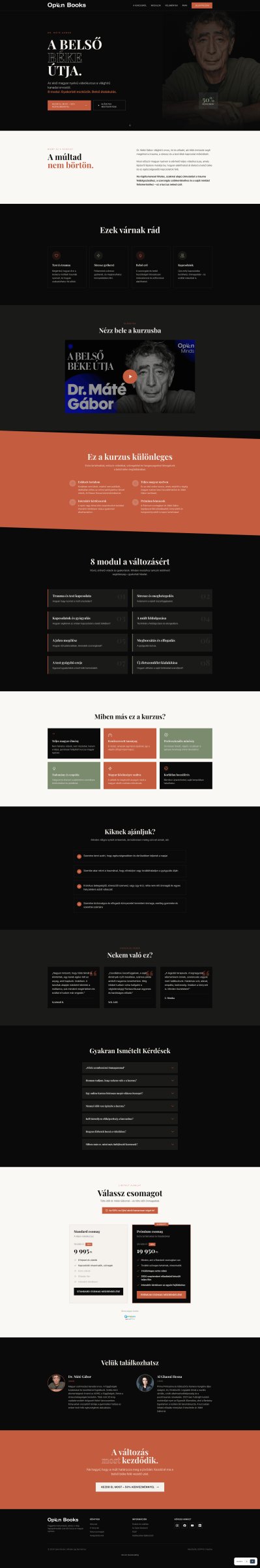 Open Books - Máté Gábor - A belső béke útja