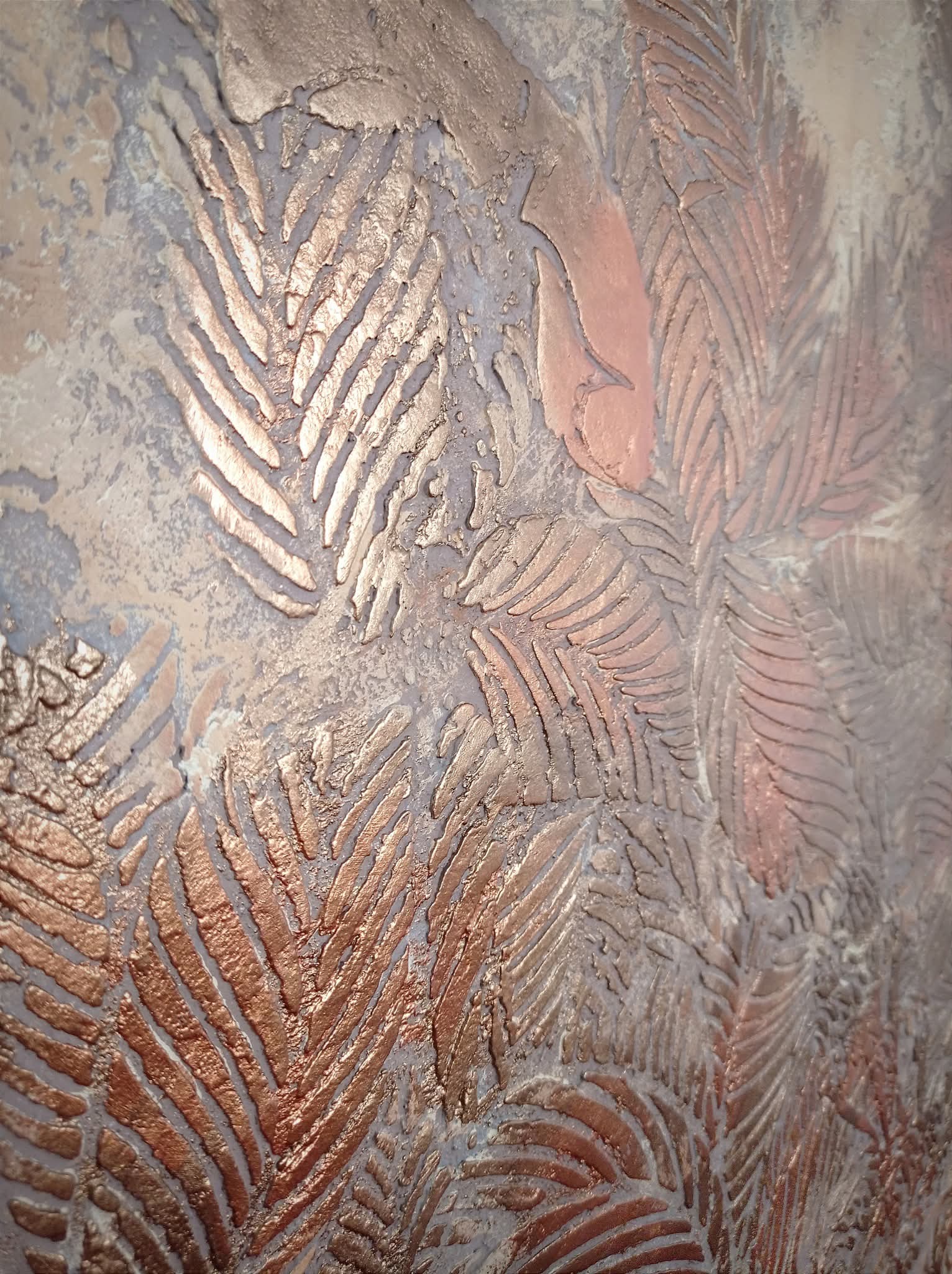 Kő textúrájú 3D falpanel organikus felülettel