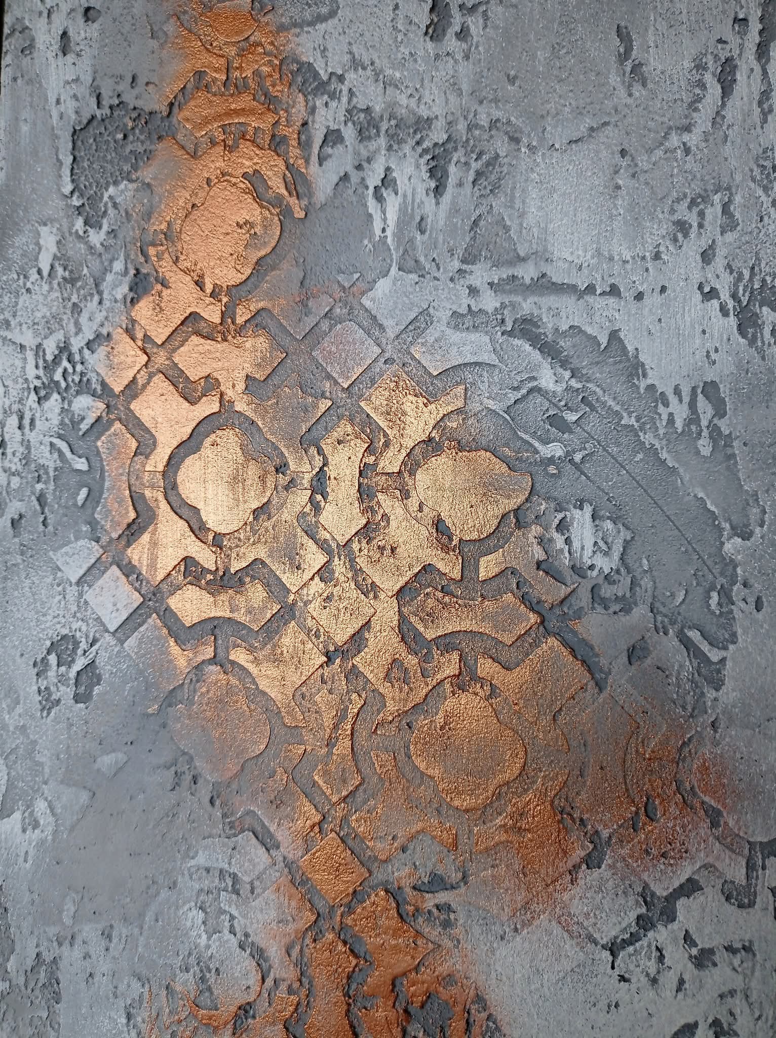 Hexagonális 3D dekorfal méhsejt mintázattal